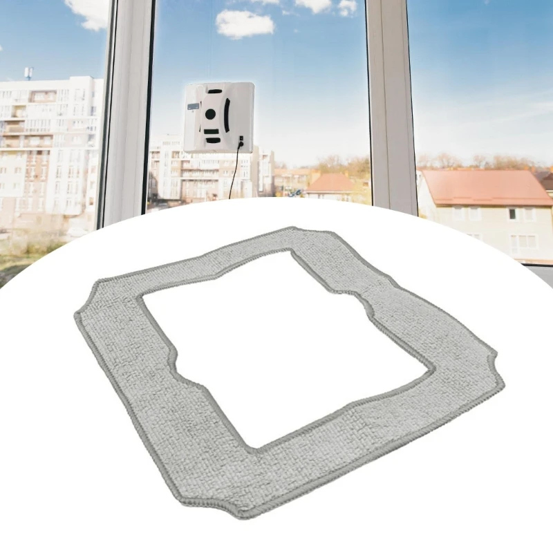 ミニウィンドウのクリーニングぼろ掃除機のクリーニングクリーナーロボット洗濯可能な再利用可能なモップクロスモップパッドアクセサリー