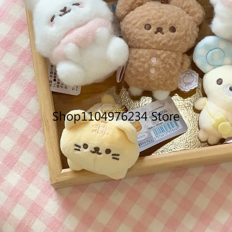 Ctue Rilakkuma Gantungan Kunci Mewah Kartun Kelinci Boneka Mewah Mouse Rubah Beruang Aksesori Boneka Lembut Hadiah Liontin Tas Anak Kucing Kawaii