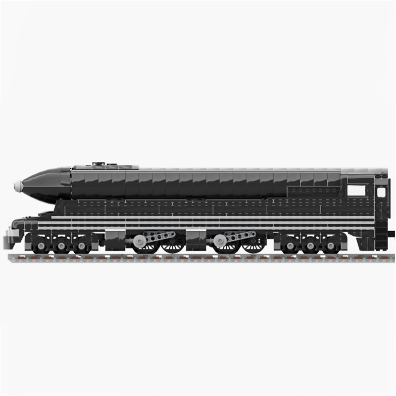 City Pennsylvania Railroad PRR S1 Ievel Duplex Steam Locomotive Building Block The Big Engine Train Model Brick Toy Kid Gifts