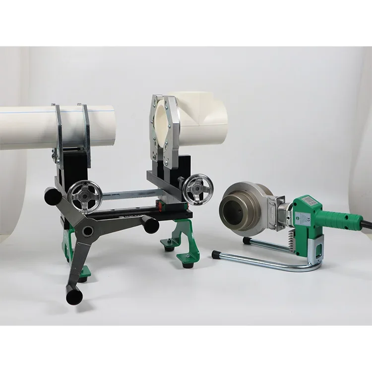 آلة دمج المقبس المحمولة 63-125 مللي متر Pe/pp/pvdf/pb الأنابيب البلاستيكية أنبوب لحام 2 المشبك #3