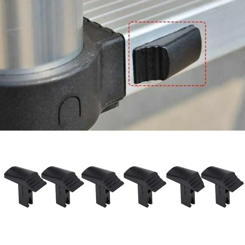 6Pcs New Ladder Accessories Plastic Telescopic Ladder Construction Instrument Ladder Parts Switch Lift