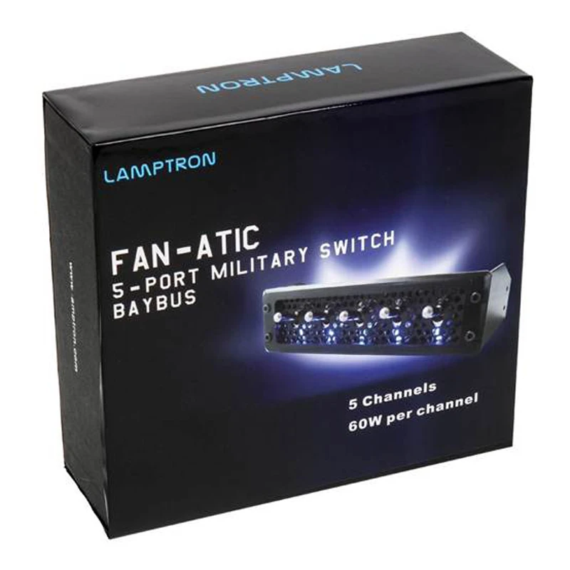 

lamptron FAN-ATIC КОНТРОЛЛЕР ВЕНТИЛЯТОРОВ-5vv1