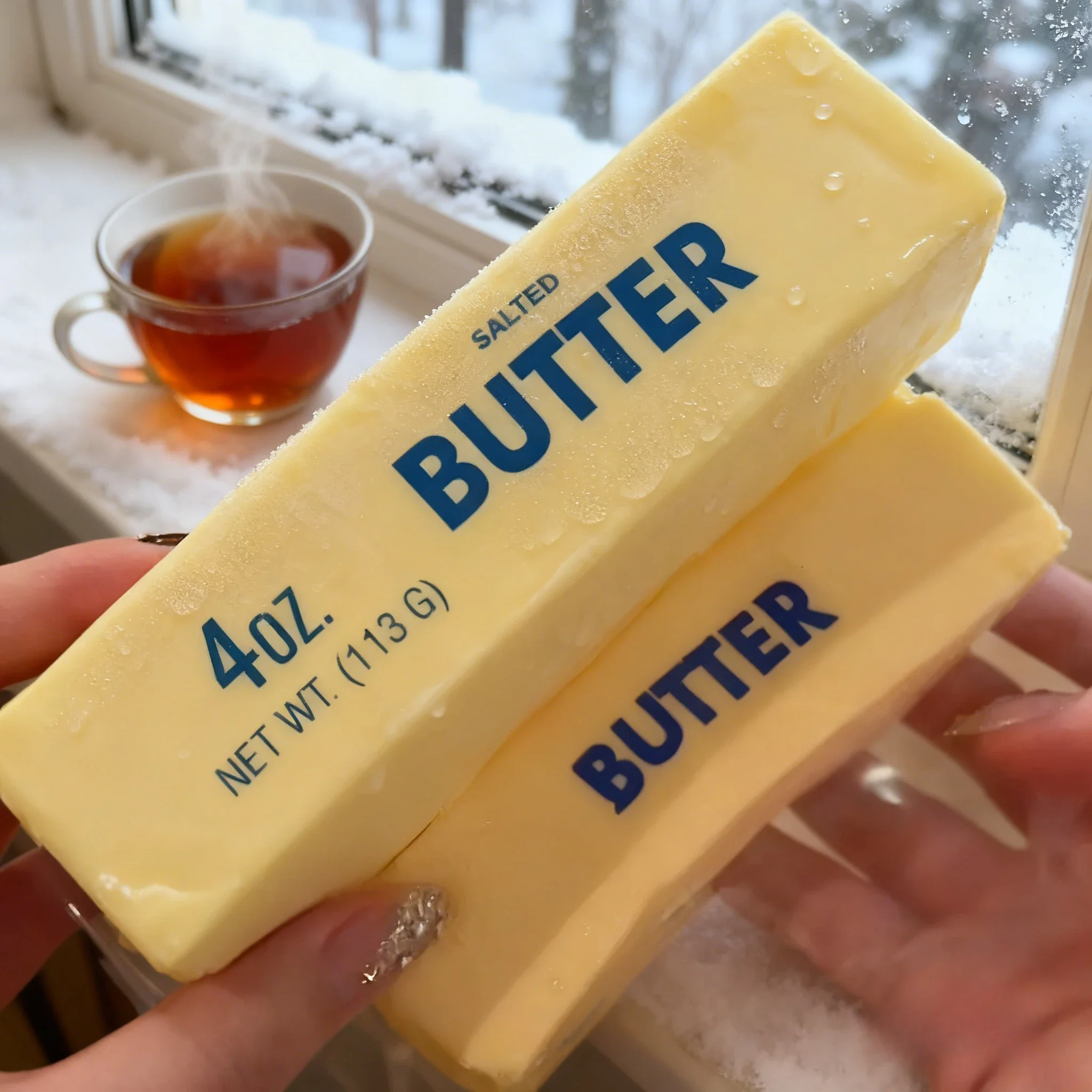 Soft Slow Rebound Butter Stick Squeezing Toy Realistic Butter Sticks Decompression Fidget Toys