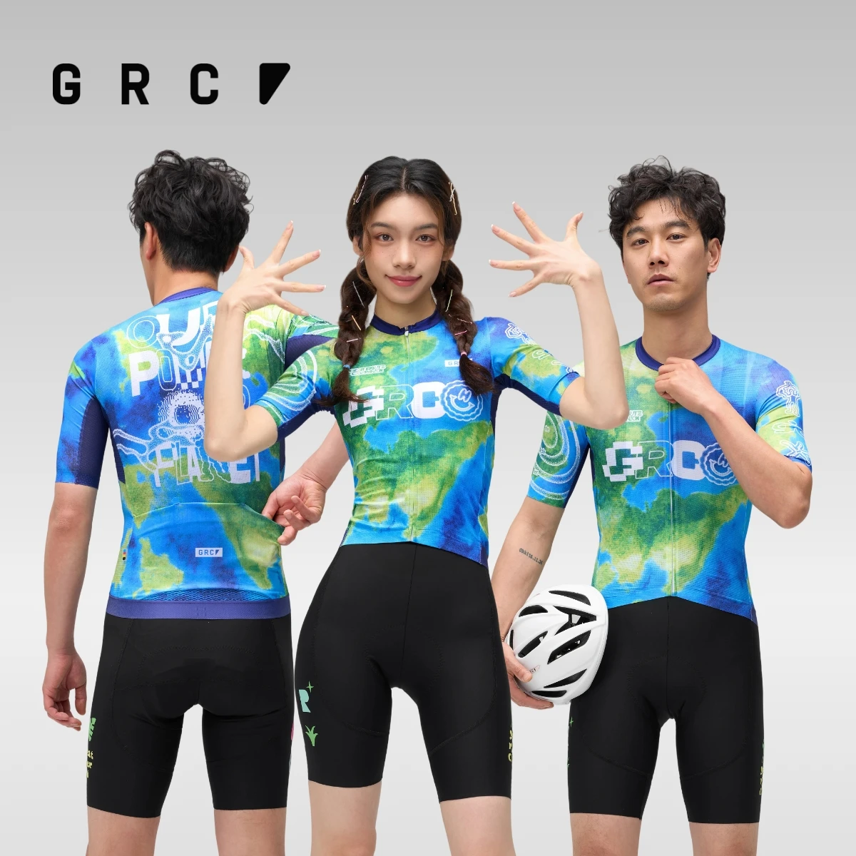 GRC Cycling Apparel CMYK Earth Day Jersey