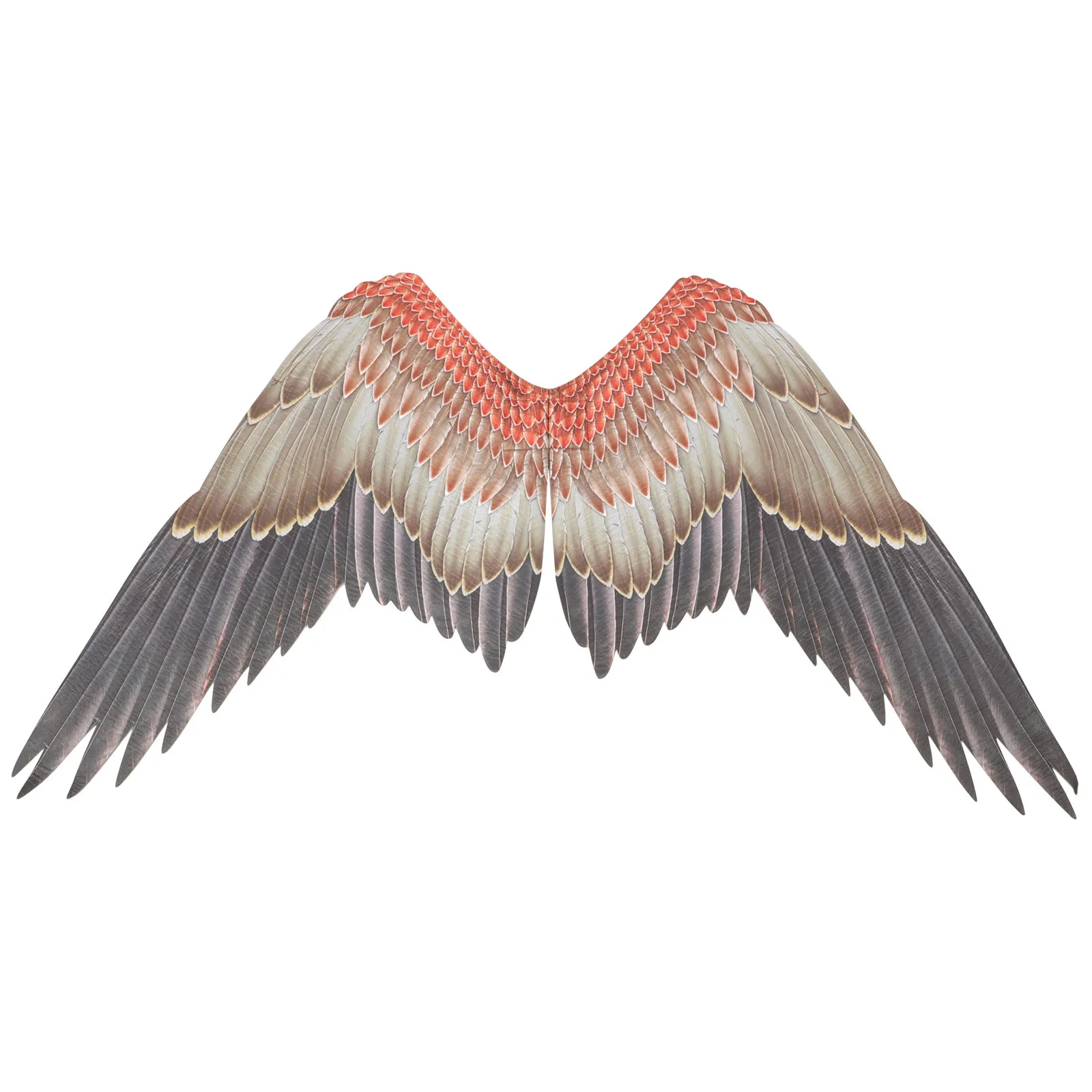 Grande prop festa traje asa única cosplay asa decoração criativa para desempenho adulto masquerade carnaval halloween palco