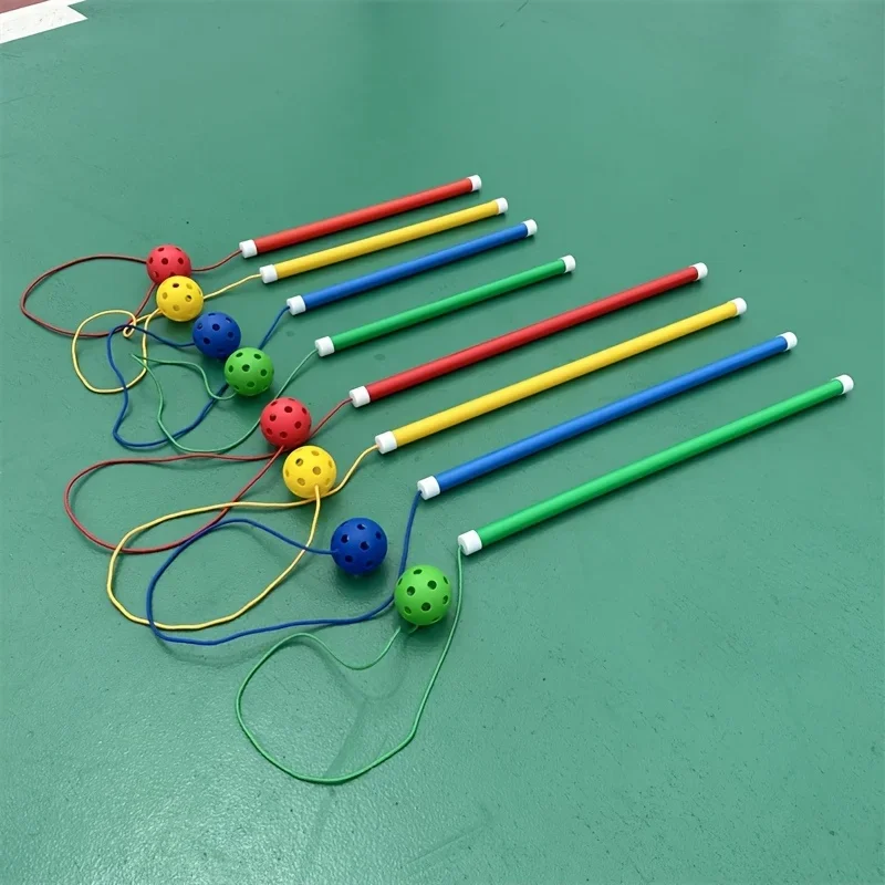 3Pcs Swing Stick Jump Skip Ball Toy Fun Interactive Outdoor Indoor Group Game Supplies for Team Building Activities Holiday view 5