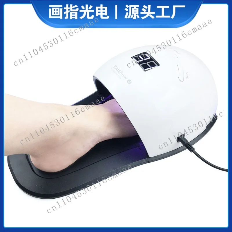 

New 48w High-power Nail Phototherapy Machine, Rainbow 4 Nail Light Led Light Induction Nail Baking Light