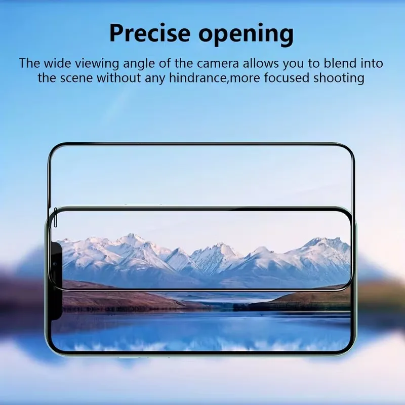 3 Stück 9D-Displayschutzfolie aus gehärtetem Glas für iPhone 16, 15 Plus, XR, X, XS Max, Schutzfolie für iPhone 18, 17, 15, 11, 12, 13, 14 Pro Max. – Detail 6