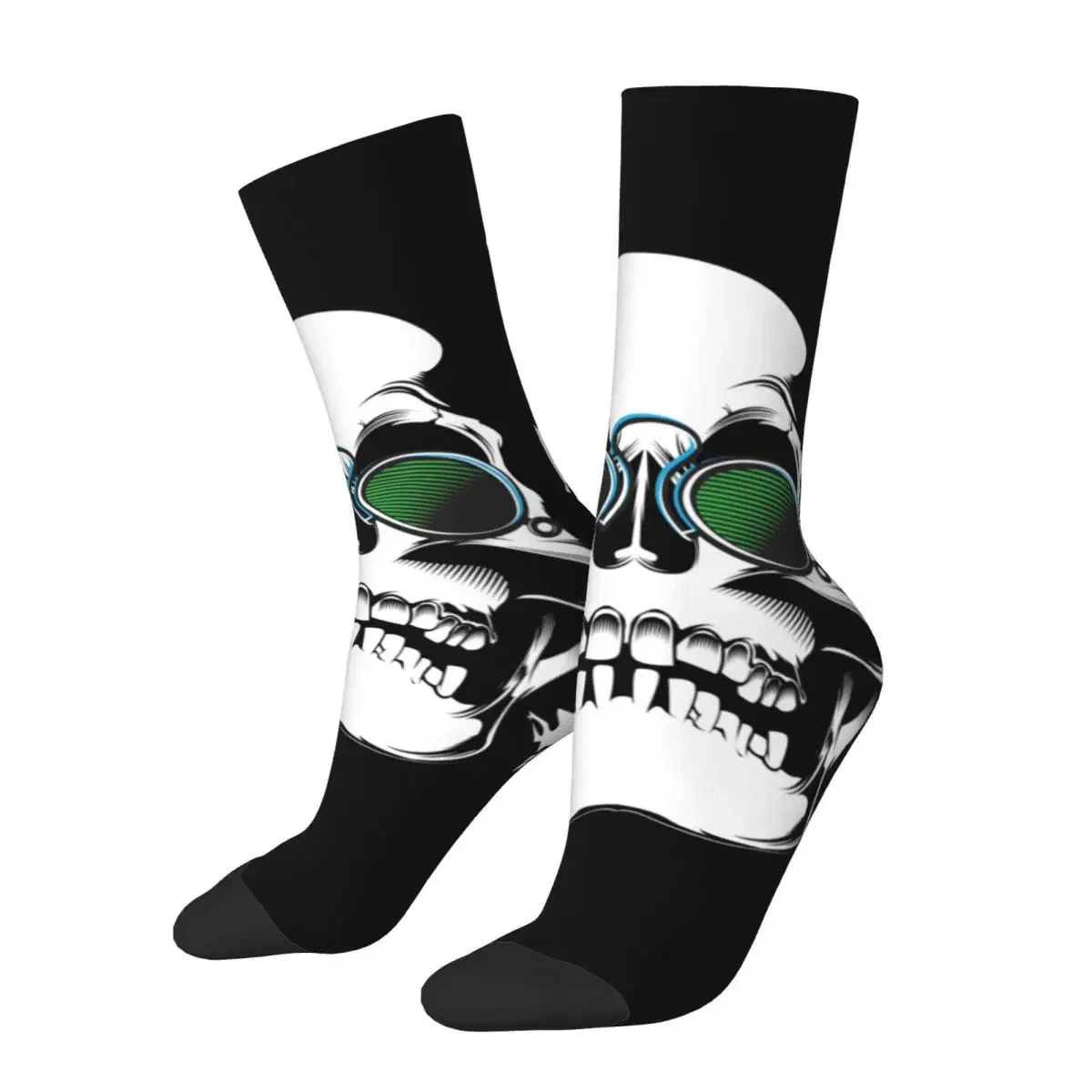 

Hip Hop Retro Skull Crazy Men's Socks Mythical Fantasy Unisex Harajuku Seamless Printed Funny Novelty Happy Crew Sock Boys Gift