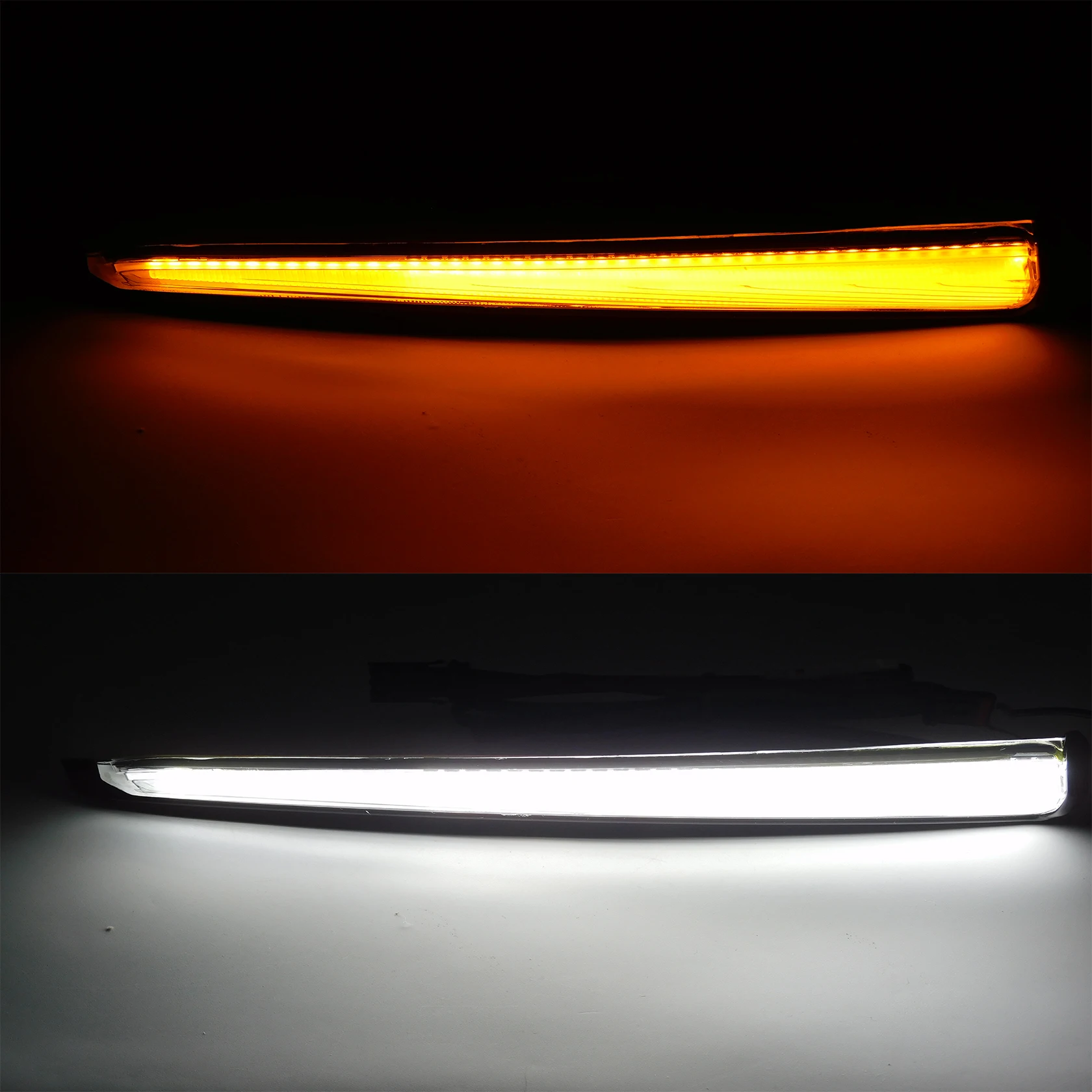 Motorcycle LED Running Light Turn Signal Fairing Lower Lamp For Harley Touring Electra Glide Ultra Classic Street Glide 2014-Up