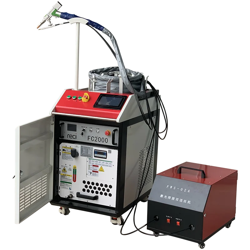 Fiber Laser Welding Cleaning Cutting 3 In 1 Machine For Metal Iron Stainless Steel Carbon  Aluminium