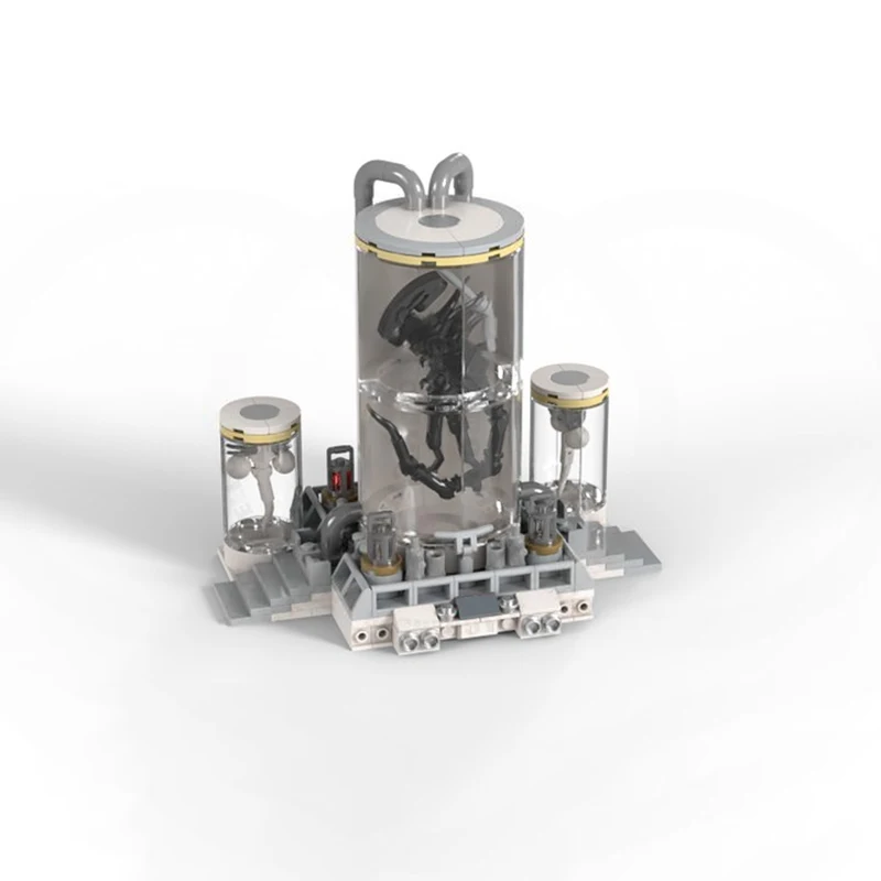 368pcs MOC Micro ALIENS Concept ART Series Model Building Blocks Architecture Toy Christmas Gifts DIY Creative Idea Education