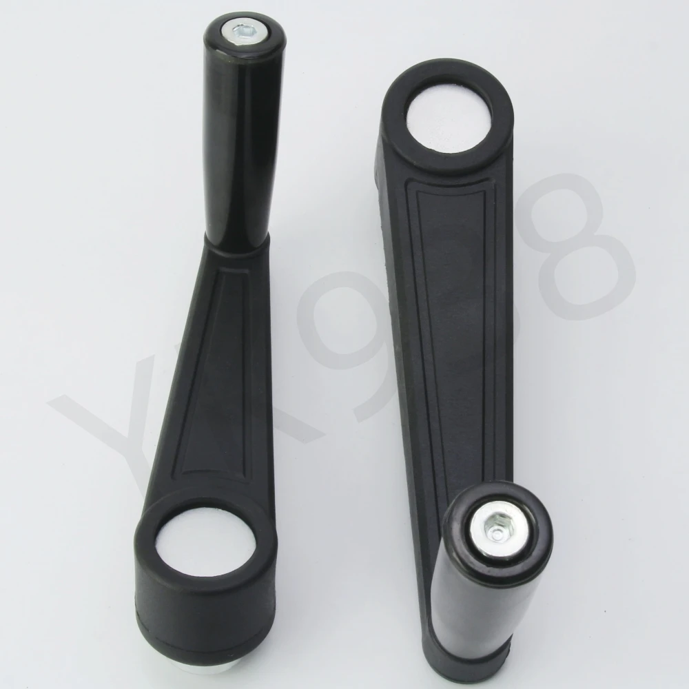 YK938-B Nylon Square Hole Rocker Handle Non-Collapsible Knob Handles For Woodworking Machinery