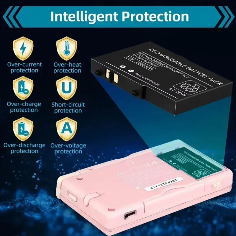 3.7 فولت CTR-003 NDSL SPR-003 بطاريات ليثيوم لنينتندو جديد 3DSLL 3DSXL N3DS 2DS GBA SP Gameboy لعبة وحدة التحكم خلية