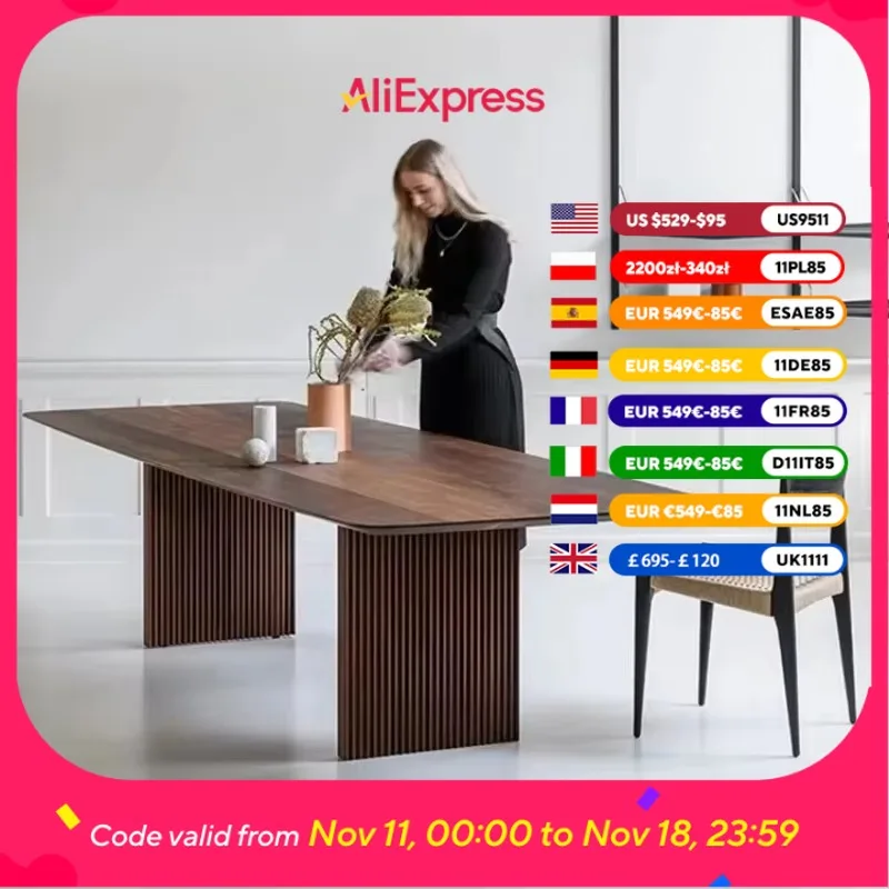 

Study Party Dining Table Organizer Event Designer Salon Coffee Dining Table Restaurant Rectangular Mesa Para Comedor Furniture