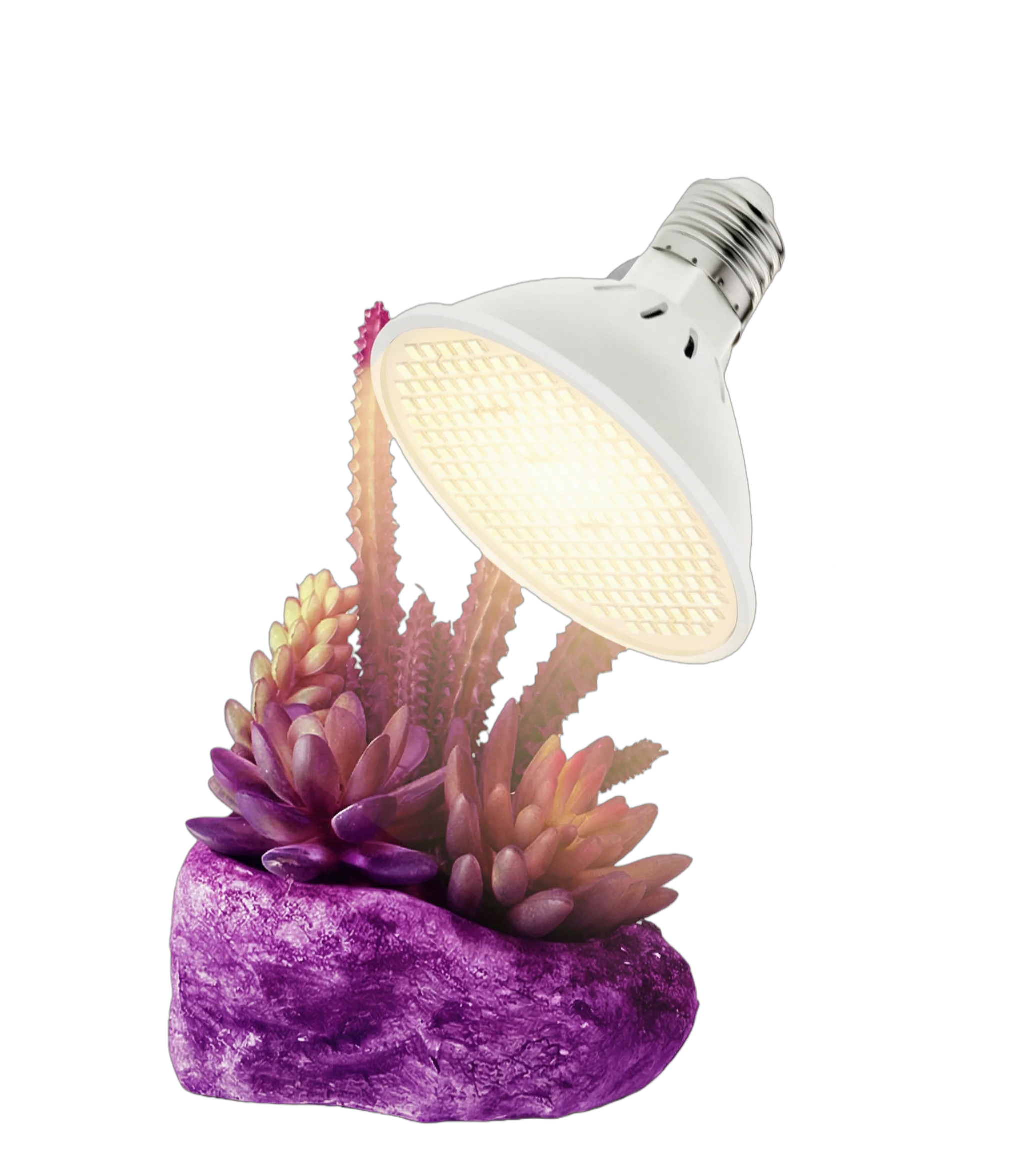 Full-Spectrum LED Plant Grow Light 200 LED Beads Warm White E27 Bulb 85-265V Compatible Plant Growth Lamp Cup