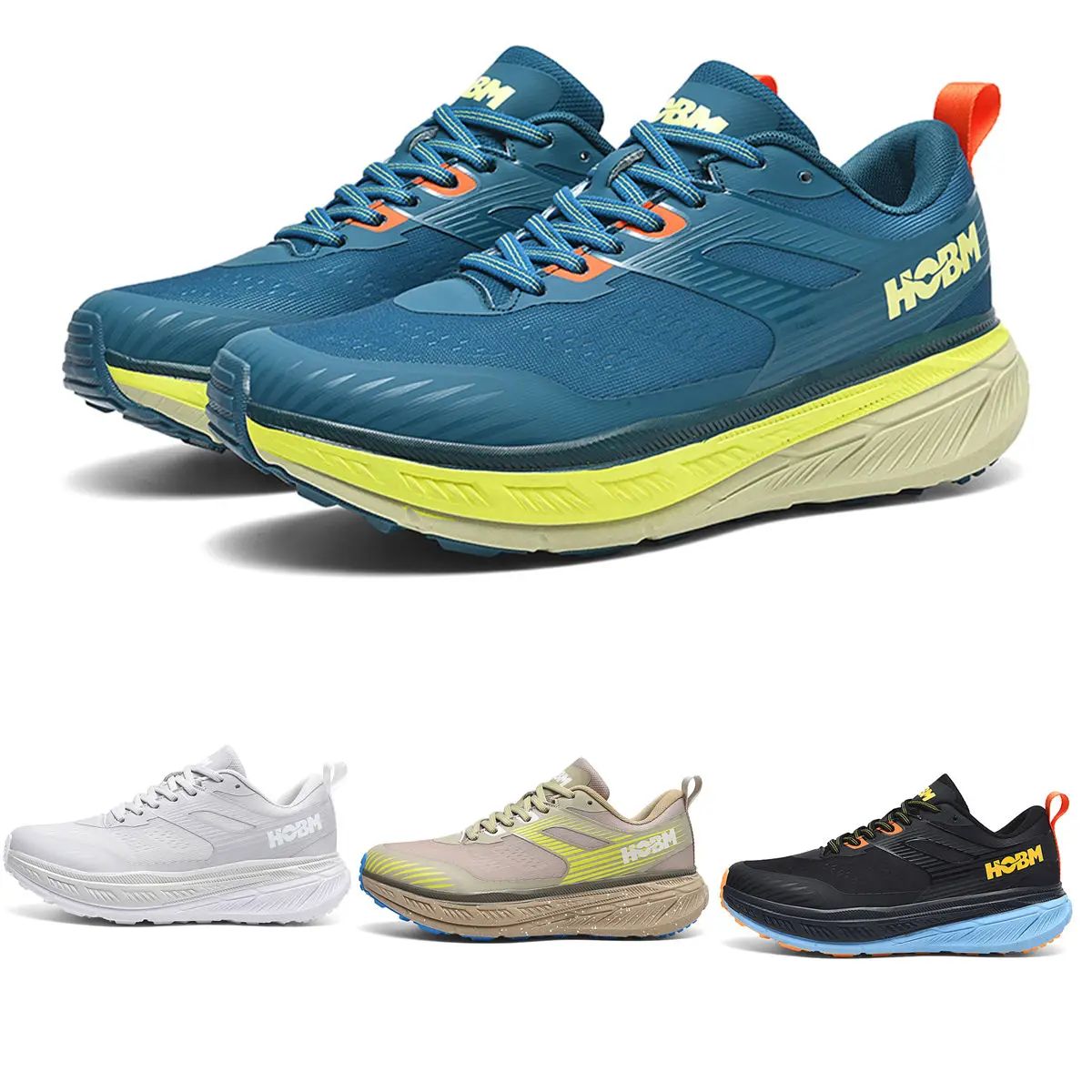 

Men's Outdoor Sneakers Running Shoes for Men Lightweight Sneakers Breathable Athletic Training Footwear Shock-Absorbing Non-Slip