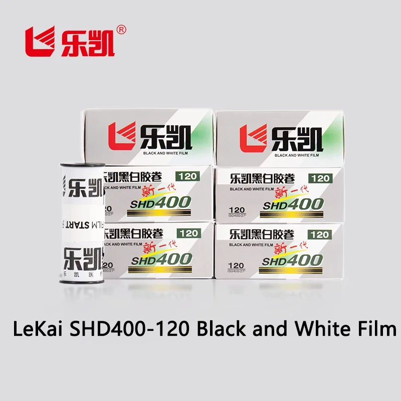 in Stock LUCKY 120 Black And White Film SHD100 ISO 100 Exposure For Kodak M35/M38 Fujifilm Camera（Expiration Date: 2027）﻿