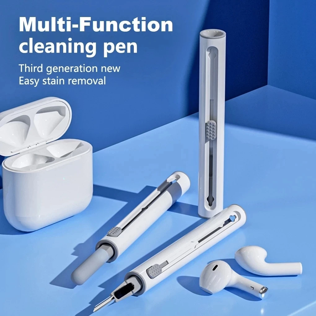 Cleaner Kit for Airpods Pro 1 2 Bluetooth Earbuds Cleaning Pen Airpods Pro Case Cleaning Tools for iPhone Xiaomi Huawei Samsung