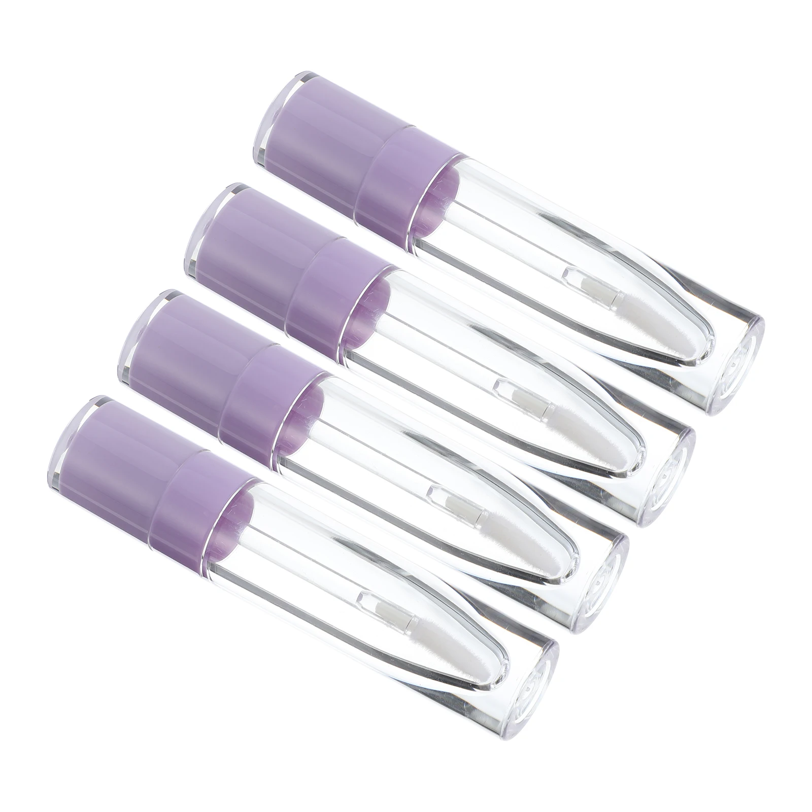 10 Pcs Empty Lip Gloss Tubes Lightweight Plastic DIY Handmade Containers Leak Proof Travel Size Cosmetics Packaging