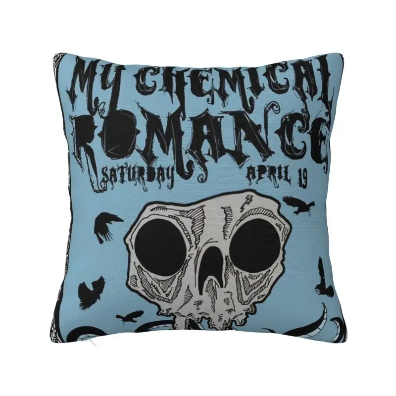 Custom Classic Vintage My C-Chemical Romances Band Poster Cushion Covers Sofa Home Decor Square Throw Pillow Cover