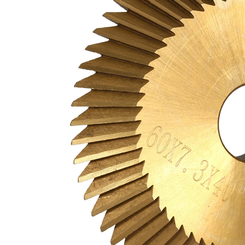 PWS 1PCS 60X7.3X40 Degree Key Cutter Blade For Copying Key Machines, Milling Cutters, Key Cutting Blades, Locksmith Tools