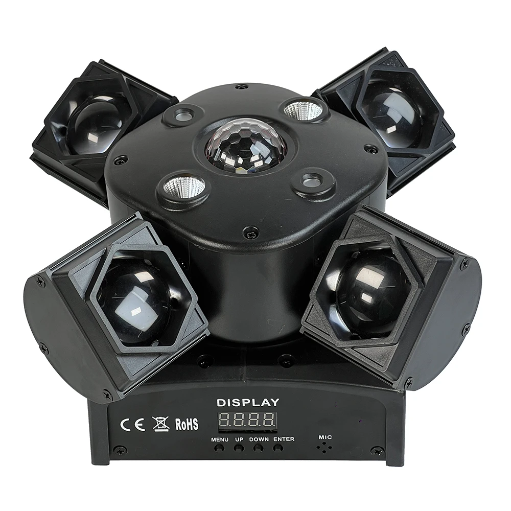 4x10W 4 Head Moving Head Beam Light Magic ball+Beam+Laser+Strobe 4in1 Effect lights DMX512 Stage Lighting