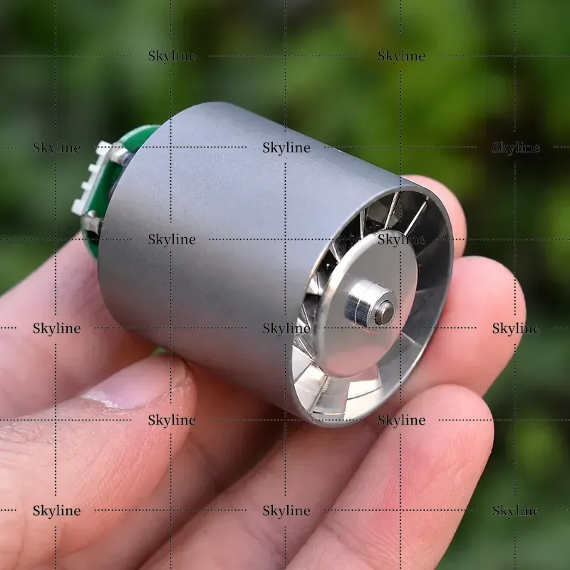 Large 32.5mm Ultra High Speed Ducted Fan 100000 Rpm High Voltage Brushless DC Frequency Conversion Motor For Electric Hair