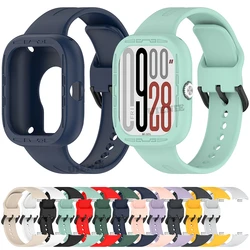 Silicone Strap Band &Case for Redmi Watch 5 Watchband Sport Bracelet Protective Cover for Redmi Watch5 Wristband Correa
