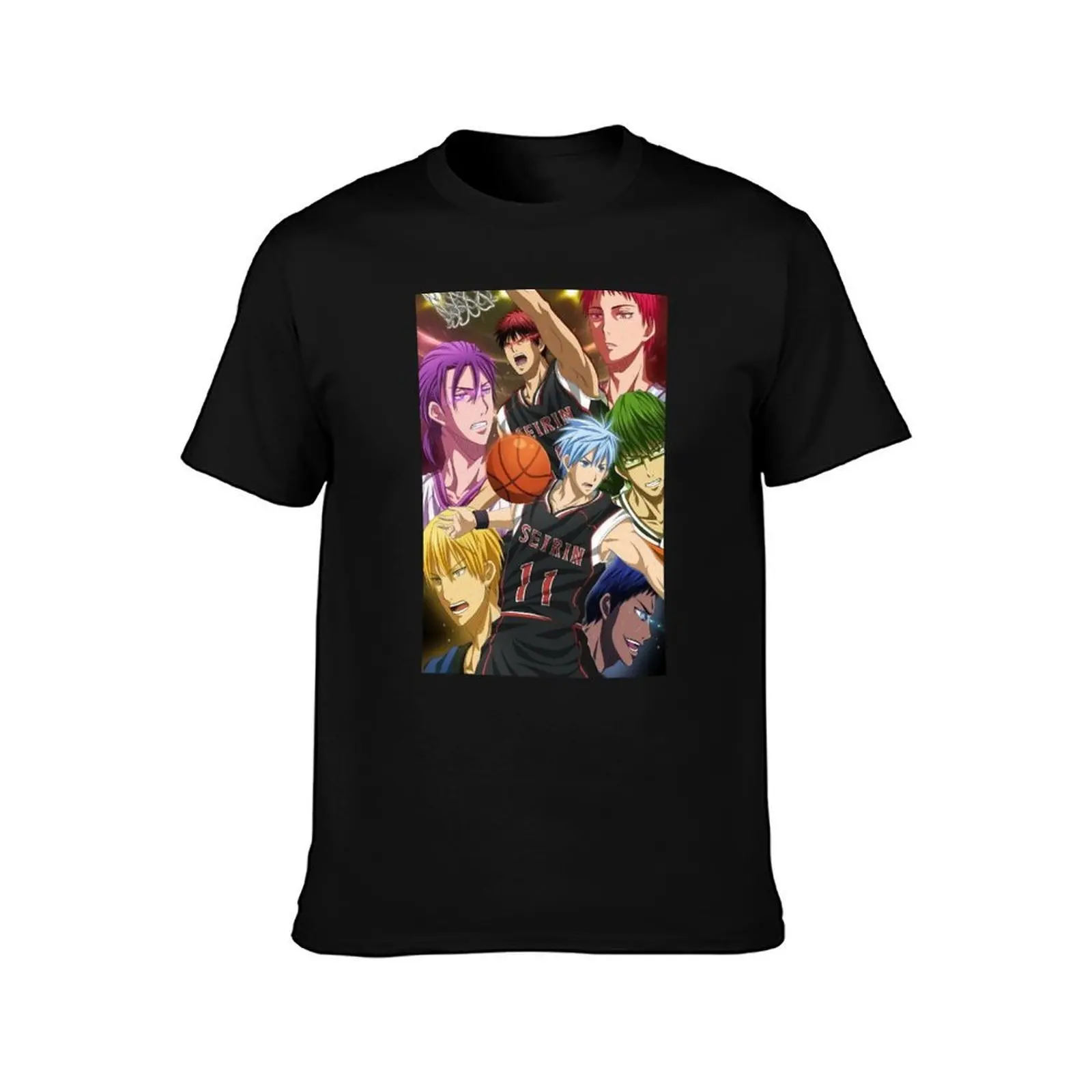 Kuroko No Basketball Anime: Generation of Magic T-Shirt Summer Casual Cotton Tee Oversized Streetwear Tops Unisex Men Women