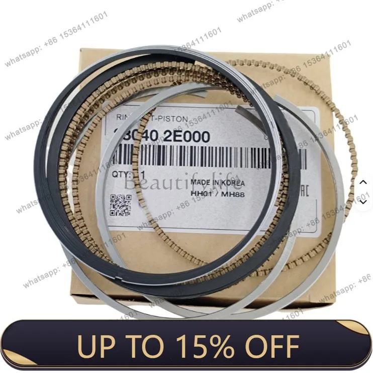 Zj.23040-2E000 230402E200 For Automotive, Engine Ring Kit Piston Ring Assembly 2