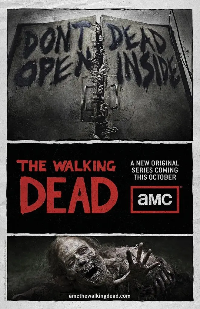 

The Walking Dead Art Film Print Silk Poster, Home Wall Decor