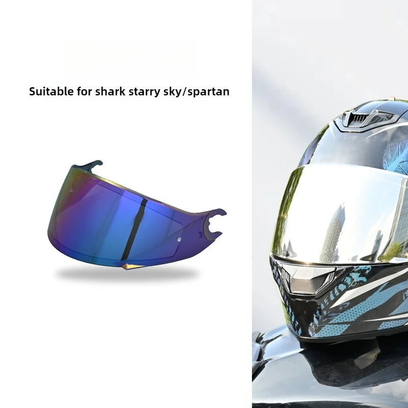 

For SHARK D Skwal D-Skwal 2 Spartan Helmet Visor Full Face Replacement Helmet Lens Visor Accessories Capacete Windshield