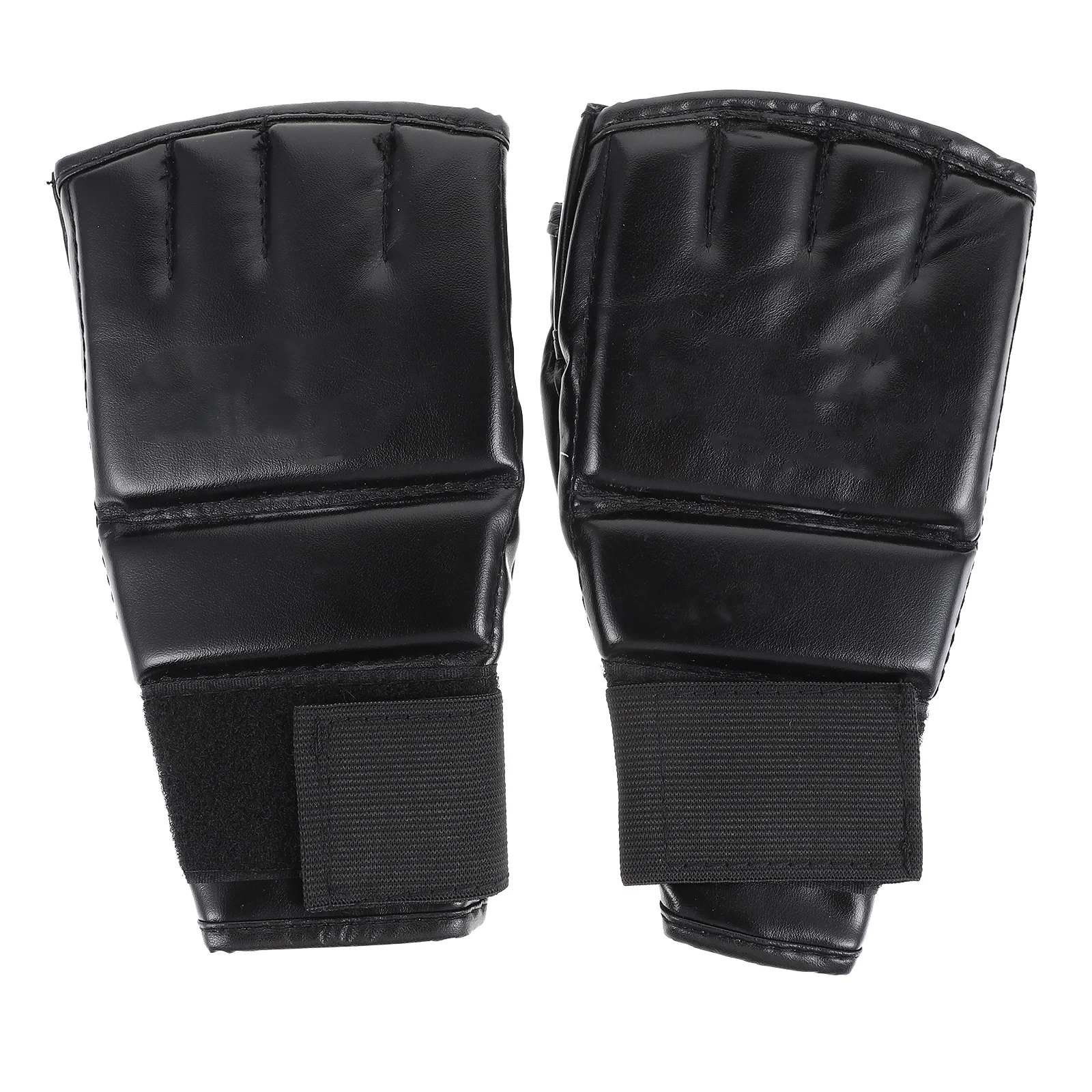 

1Pair Boxing Accessory Half-Finger Gloves Breathable Comfortable Fit Best Absorption Capacity Reduces Injury Chance