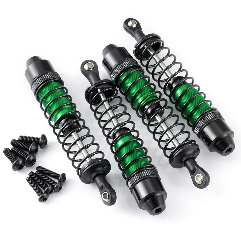 YEAHRUN 1 مجموعة الأمامية والخلفية سبائك الألومنيوم امتصاص الصدمات ل Tamiya علب الاغذية 1/12 RC شاحنة كبيرة ترقية أجزاء الملحقات