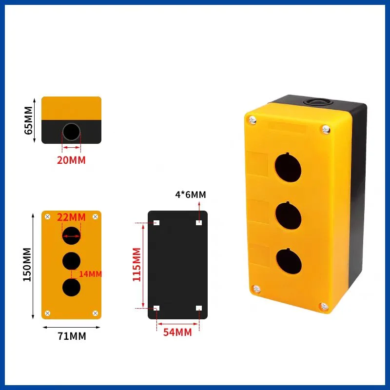 Variant: 3 Hole Yellow