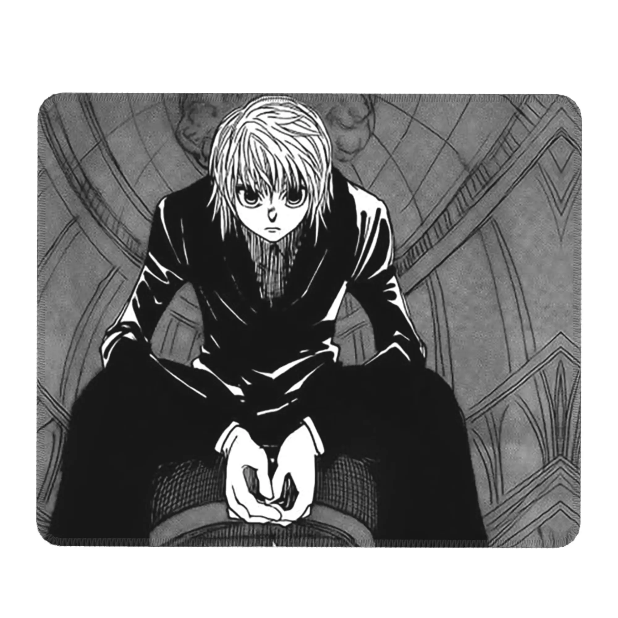 Anime Kurapika Hunter X Hunter Mouse Pad Computer Keyboard Mouse Mat Gamer PC Laptop Desk Mat Office Accessories Table Mats