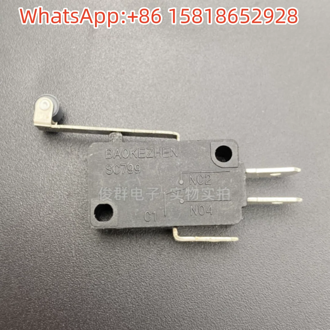 5pcs SC799-C BAOKEZHEN Micro Switch 16A with Handle Scroll Wheel Power Touch Button Button
