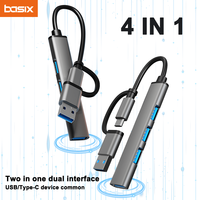 USB HUB 3.0  Type C Multi Splitter High Speed 5Gbps For PC Computer Multiport USB 2.0 HUB Port Adapter OTG For HUAWEI Xiaomi