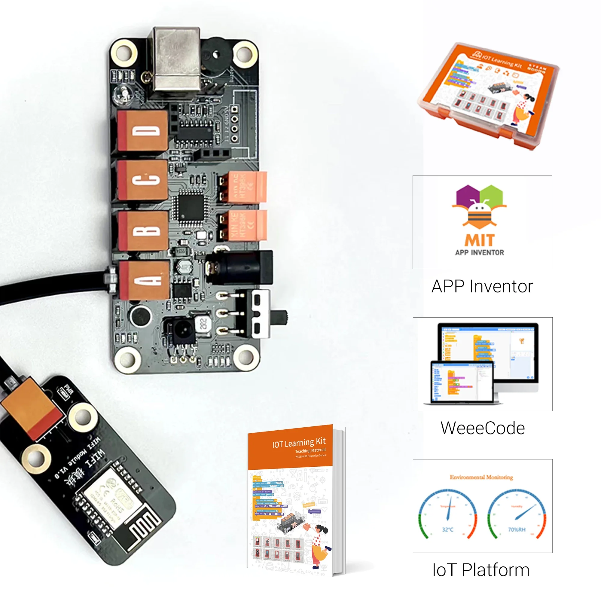 IoT Learning Kit App  Smart Programming STEM Educational Kit