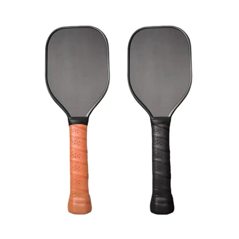 Carbon Fiber Frosted Surface Pickleball Paddle Nonslip Grip Lightweight Pickleball Racquet Wear Resistant Long Handle