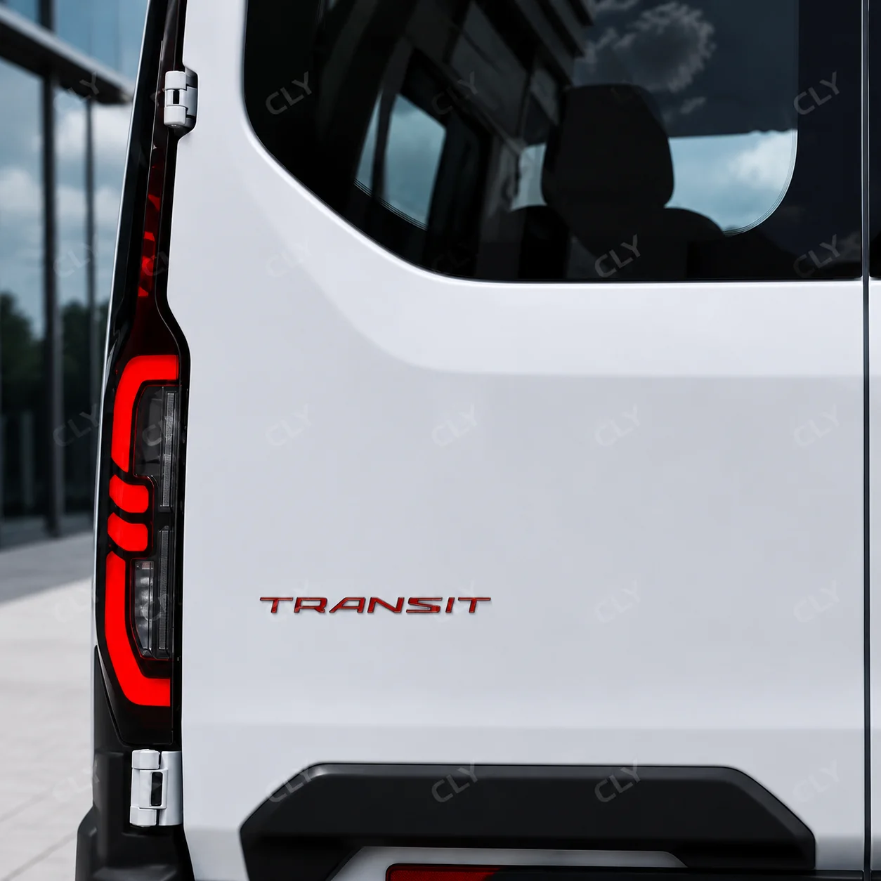 

3D Metal Sticker For Transit Connect Custom Emblem Letters Badge Decoration Rear Trunk Stickers Car Styling Accessories