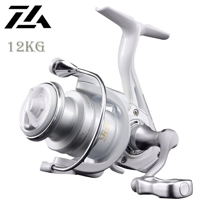 2023 New Snow Ground White Spinning Fishing Reel 1000 - 3000 Ultralight Max Drag 6kg 5.2:1 Spinning Reel Saltwater Jigging Reels