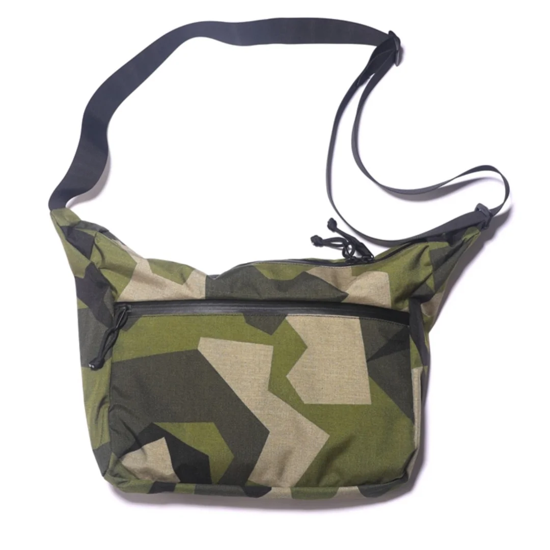 Swedish Geometric Camouflage Crossbody Shoulder Bag