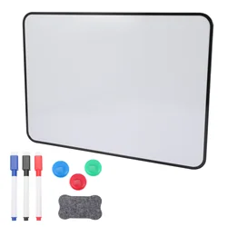 1 Set Dry Erase Magnetic Whiteboard A3 Magnetic White Board for Refrigerator