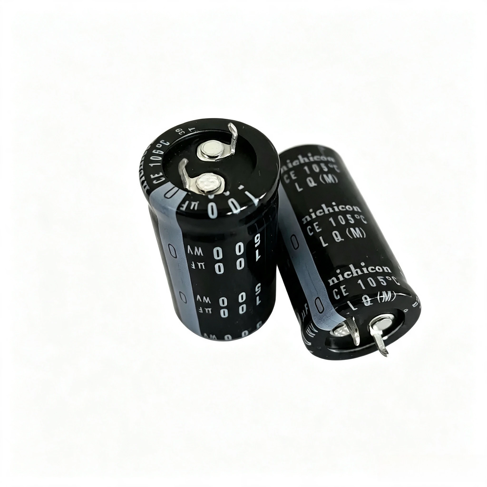 2pcs 500V 100μF 22x40 25x30 Nichicon Aluminum Electrolytic Capacitor 100μF 500V