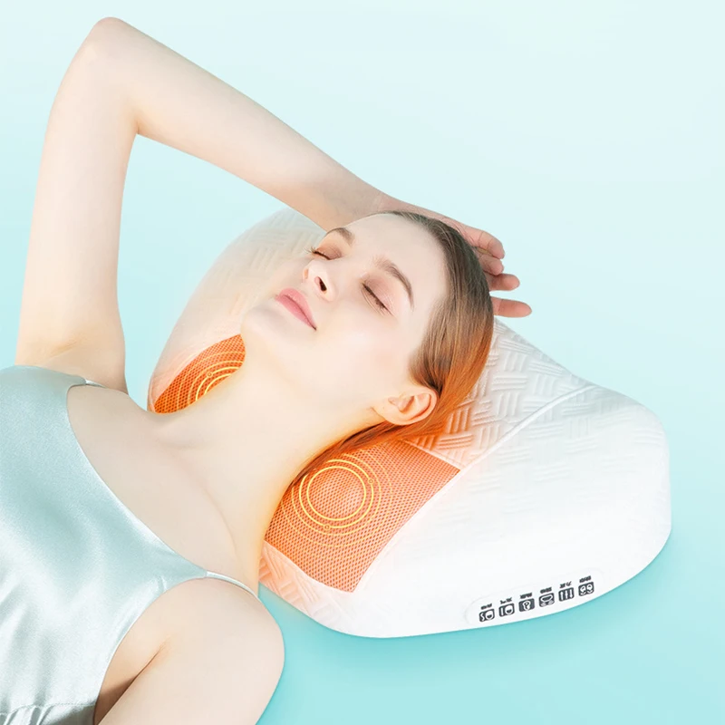 

Multifunctional cervical massager, back, waist, shoulder, cervical spine and neck massage pillow, heated kneading massage cushio