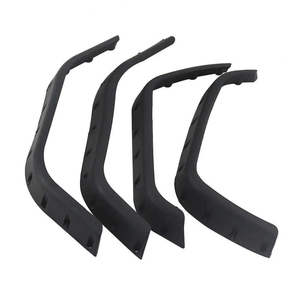 1Set Plastic Body Shell Wheel Eyebrow Fender Flares Side Guard 8017 for TRXS TRX4 Defender 1/10 RC Crawler Car Upgrade Parts