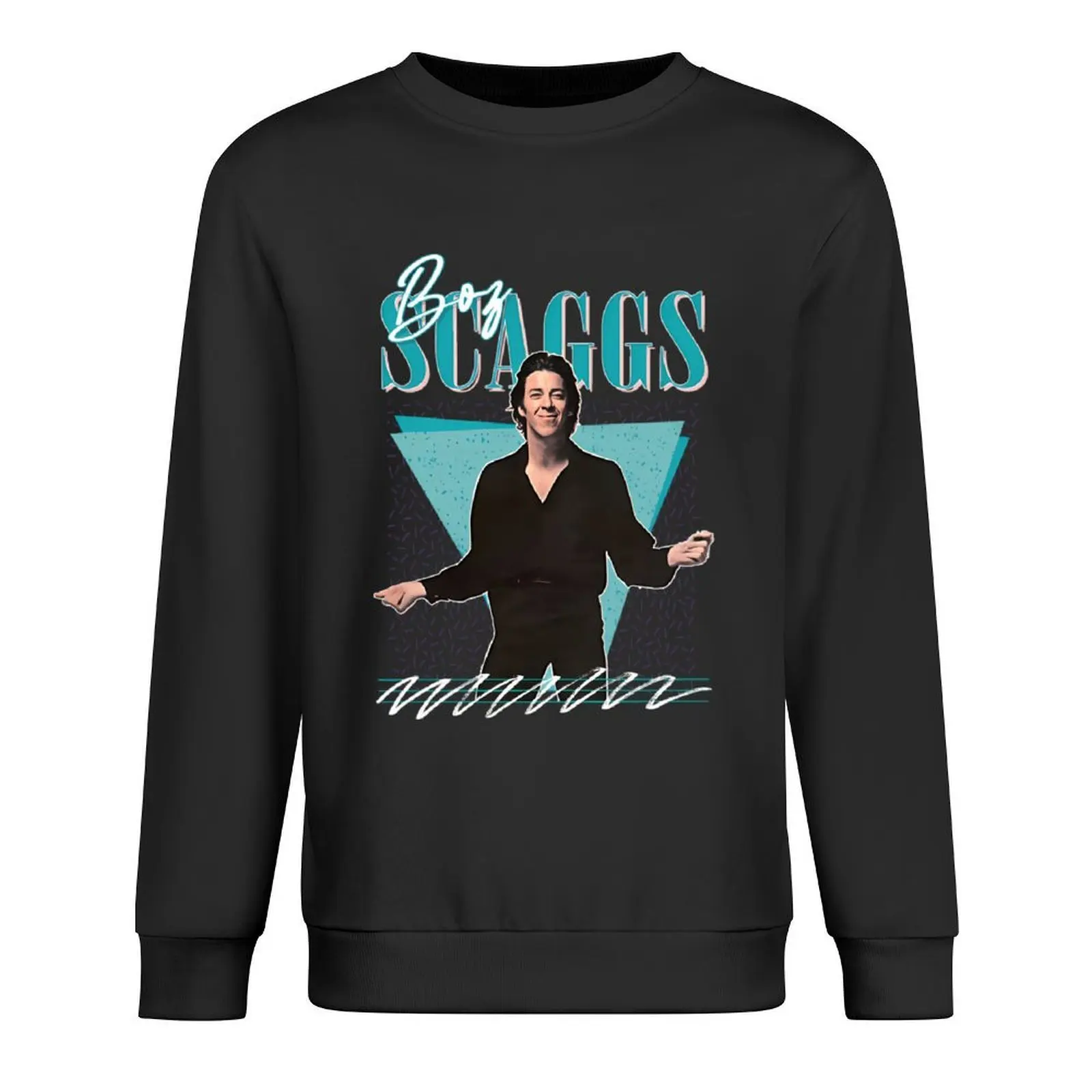 

Boz Scaggs / Retro 80s Pullover mens clothing men's coat men's clothing mens clothes oversize sweatshirt