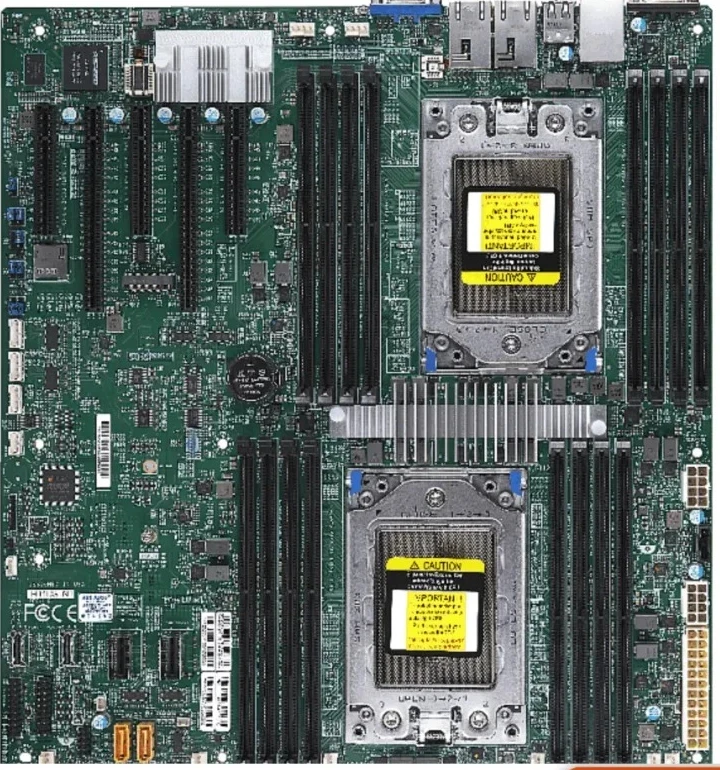 

H11DSi для материнских плат, одиночный процессор серии EPYC 7001/7002, PCL-E 3,0 M.2, DDR4-3200 МГц, хорошо протестирован перед отправкой